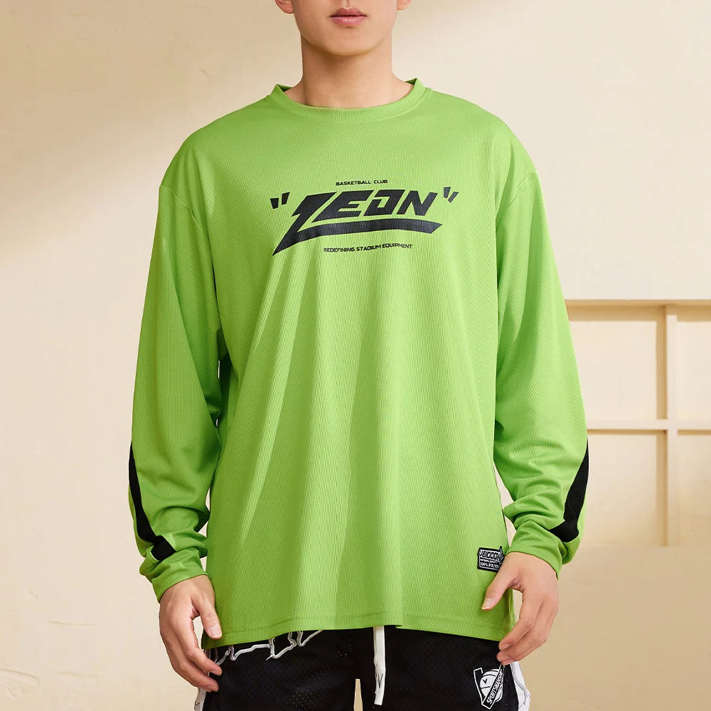 Streetwear Basketball Casual Long Sleeve T-shirt