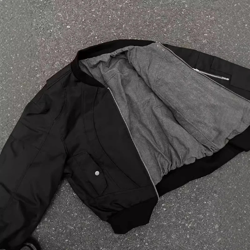 Casual Reversible Bomber Jacket