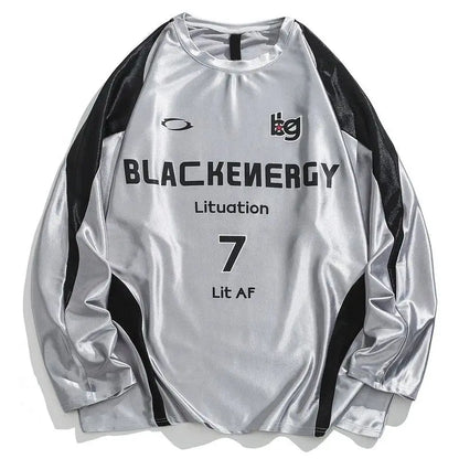 Streetwear Blackenergy Long-sleeved Jersey T-shirts