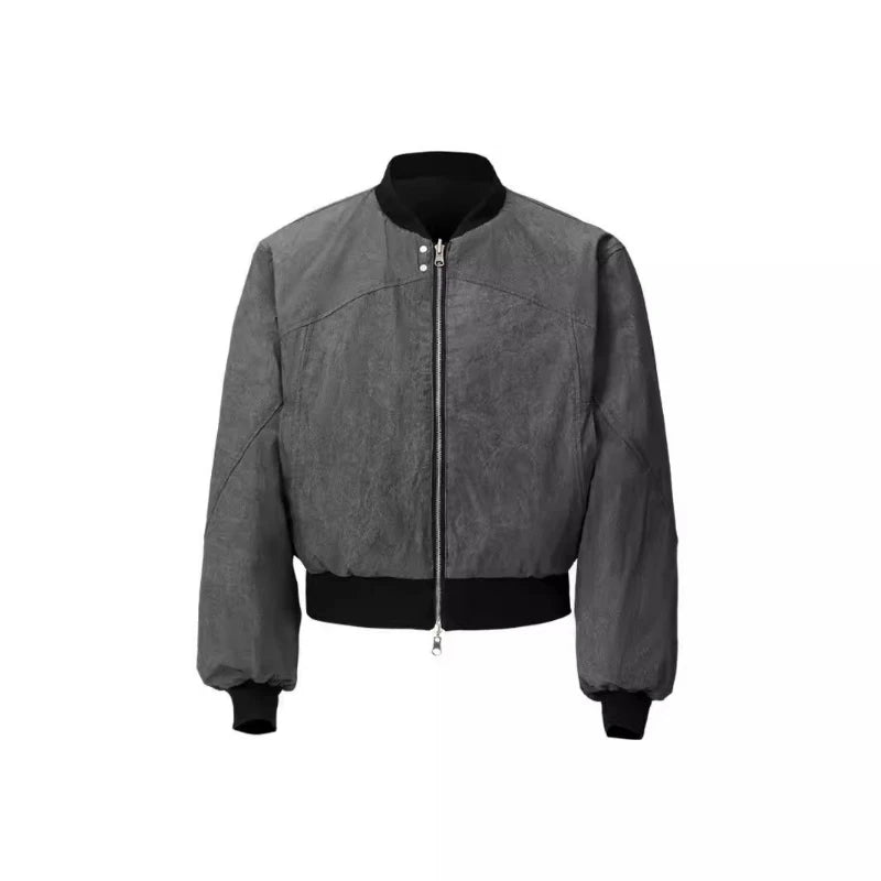 Casual Reversible Bomber Jacket