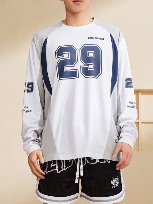 Streetwear Basketball Sports Long Sleeve T Shirts