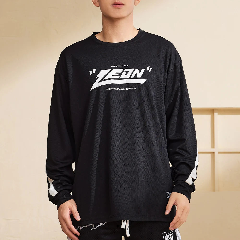 Streetwear Basketball Casual Long Sleeve T-shirt