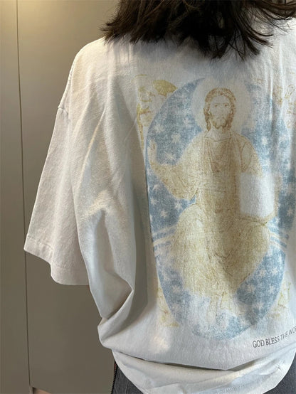 Camiseta de manga corta de la Santa Madre